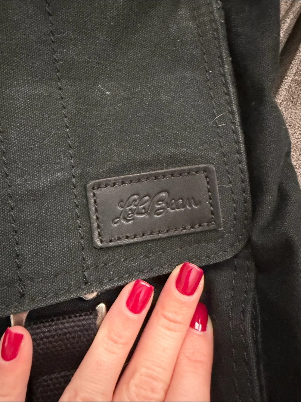 L.L. Bean sturdy black